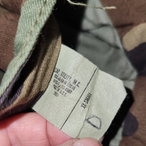 Camouflage Utility Cap - Picture 4 of 5